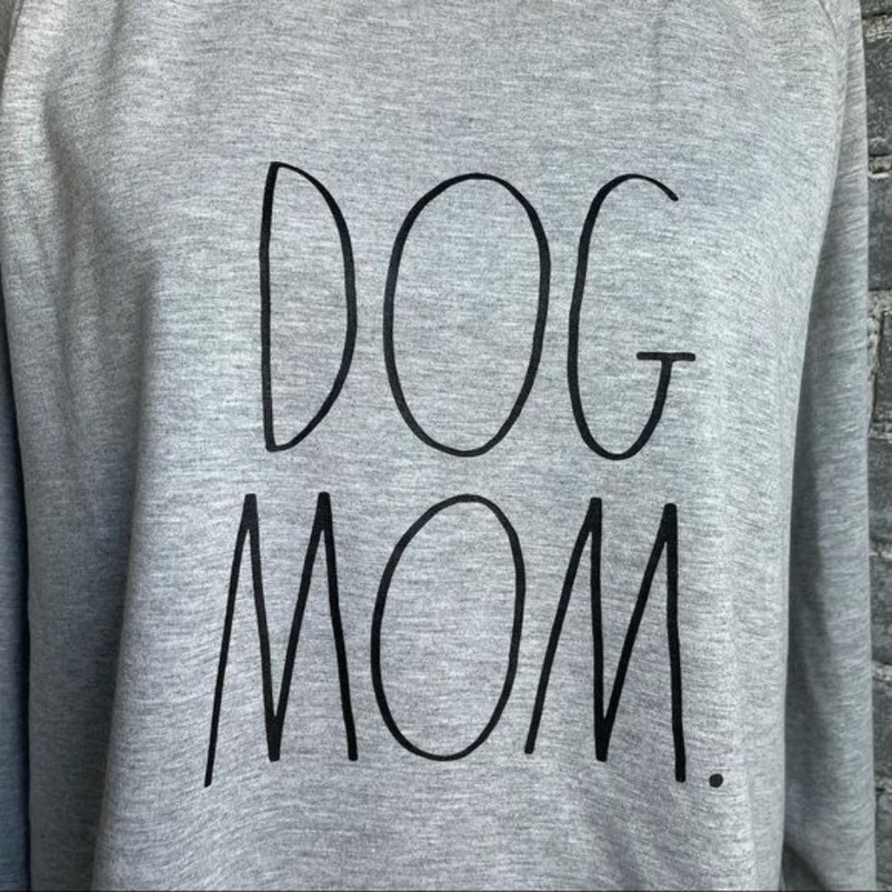 Rae Dunn Plus Size Gray Dog Mom Sweatshirt 2X NWT - Picture 7 of 10